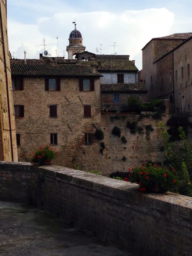 Urbania, scorcio del Palazzo Ducale