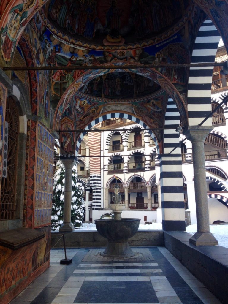 The Rila Monastery, views