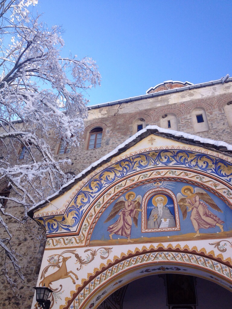 The Rila Monastery, details