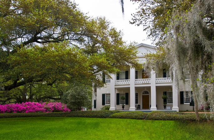 Itineraries in Mississippi: the wonderful dwellings of Natchez