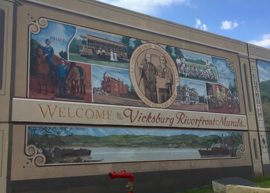 Vicksburg, murales