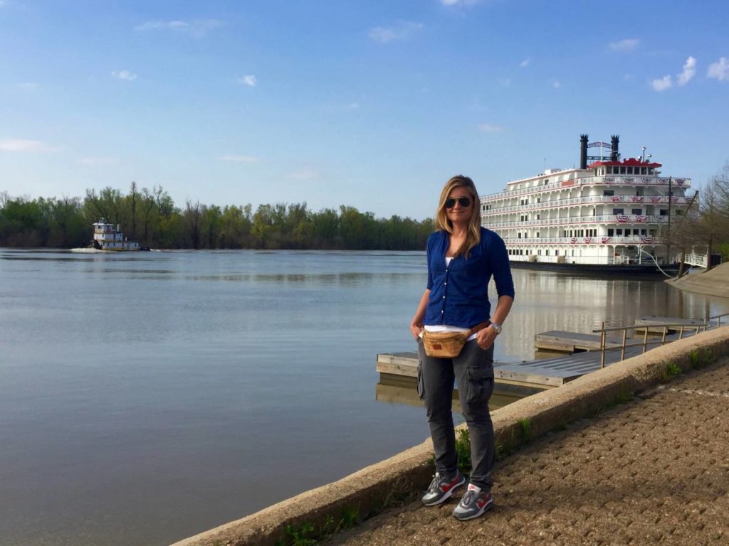 Itinerari in Mississippi: l'arrivo a Vicksburg della Queen of Mississippi