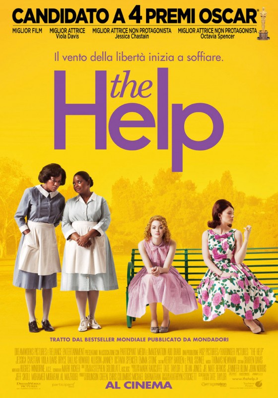 La locandina di The Help, imperdibile bestseller e poi film ambientato nel vecchio Sud