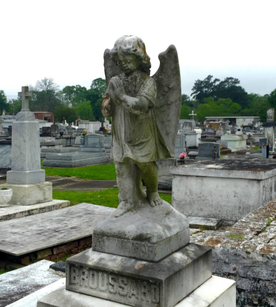 The old St. John the Baptist cemetery