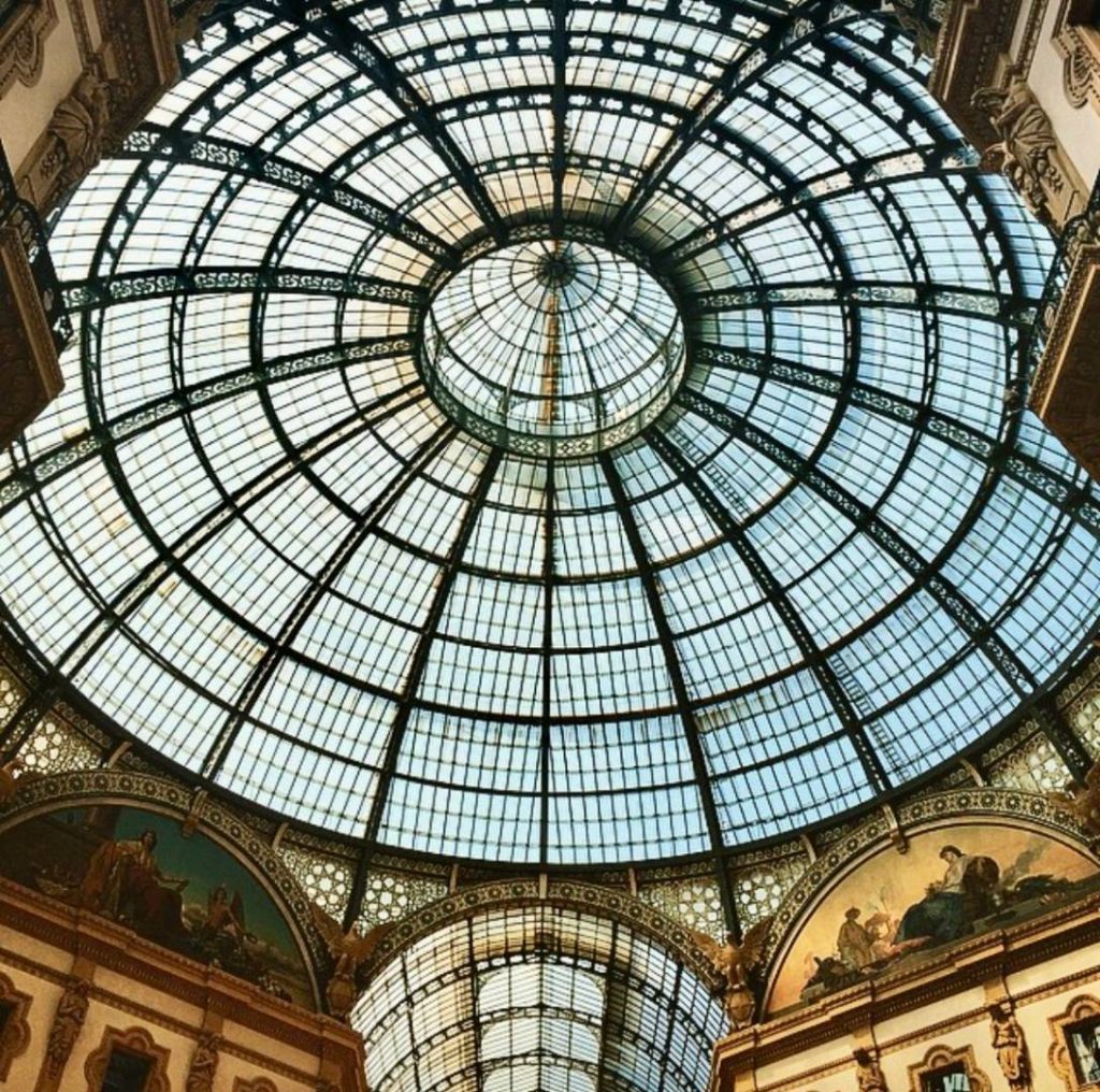Milano insolita: Galleria Vittorio Emanuele, geometrie