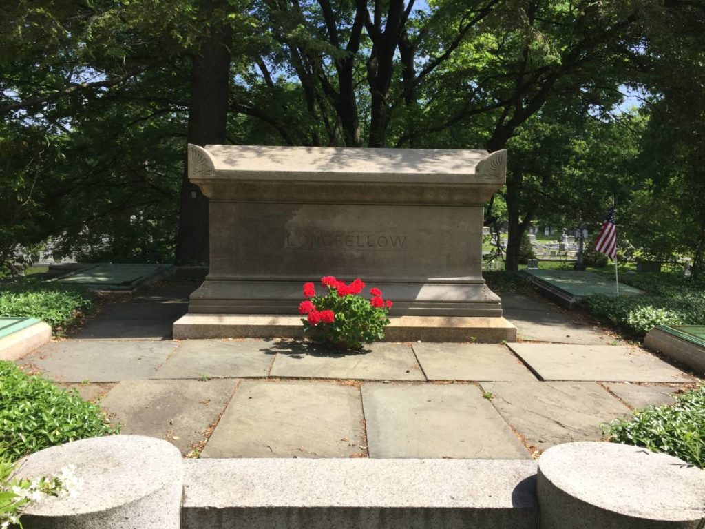 Unusual Boston: Henry Longfellow grave