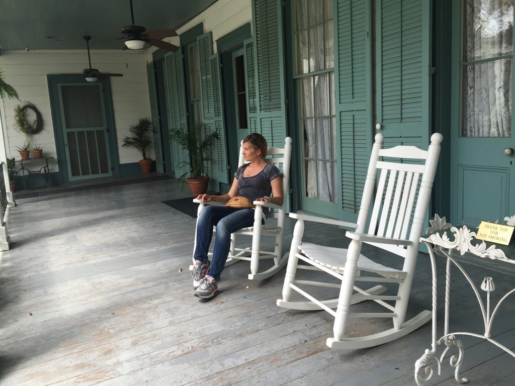 Myrtles Plantation, the porch