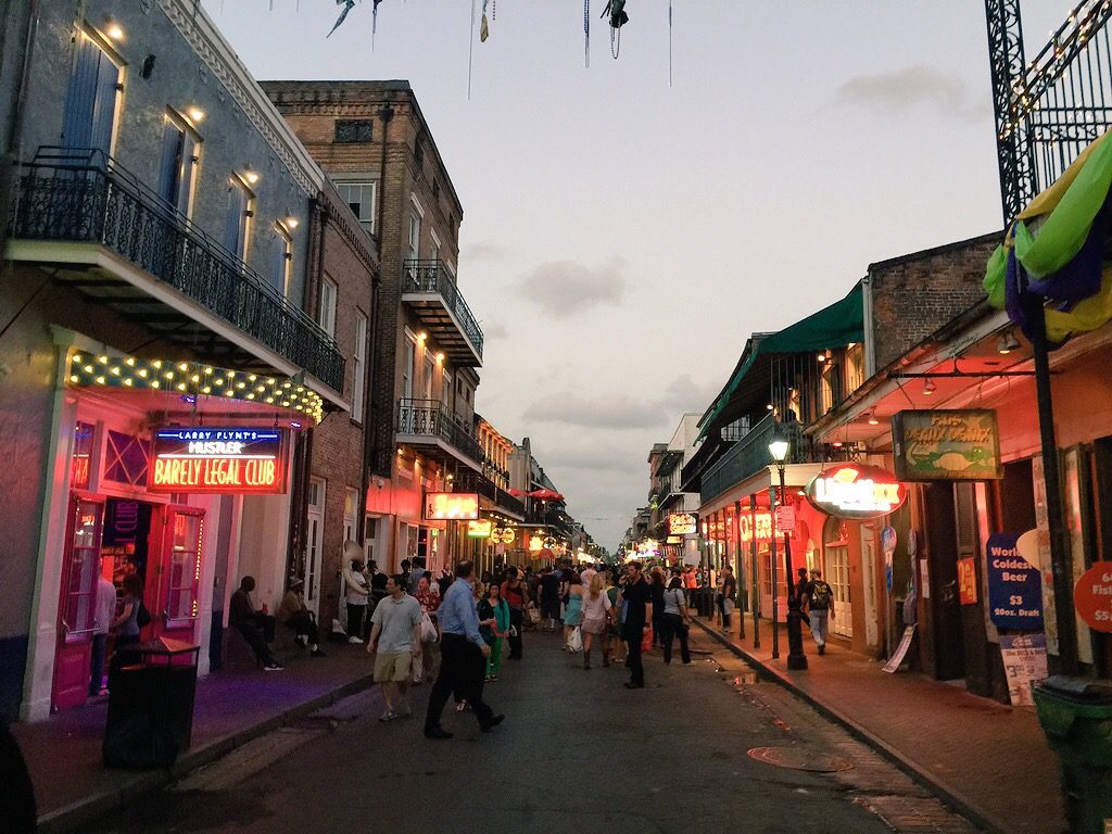 A night in the French Quarter