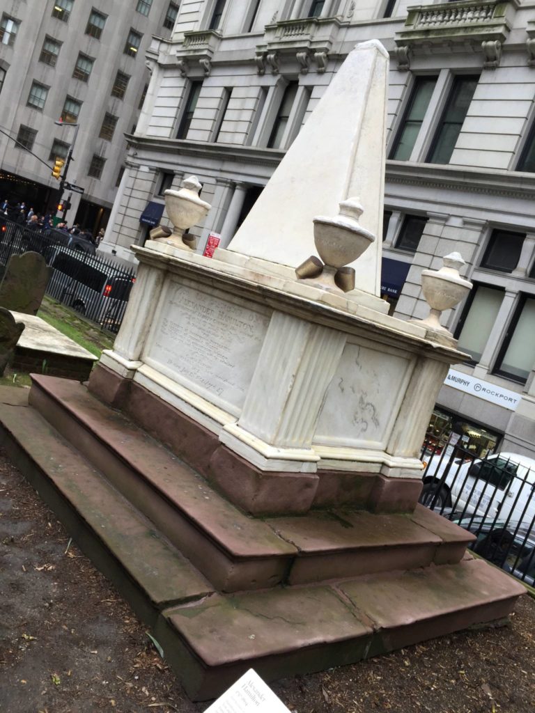 Unusual New York: Trinity Church, Alexander Hamilton’s grave