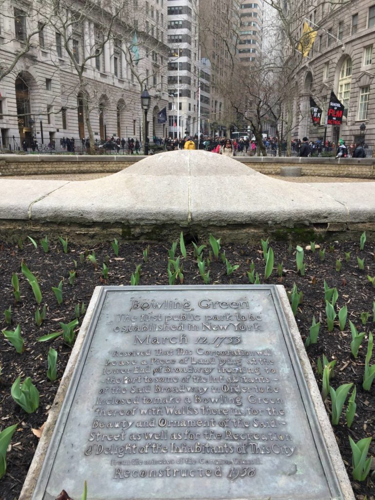 Unusual New York: Bowling Green Park