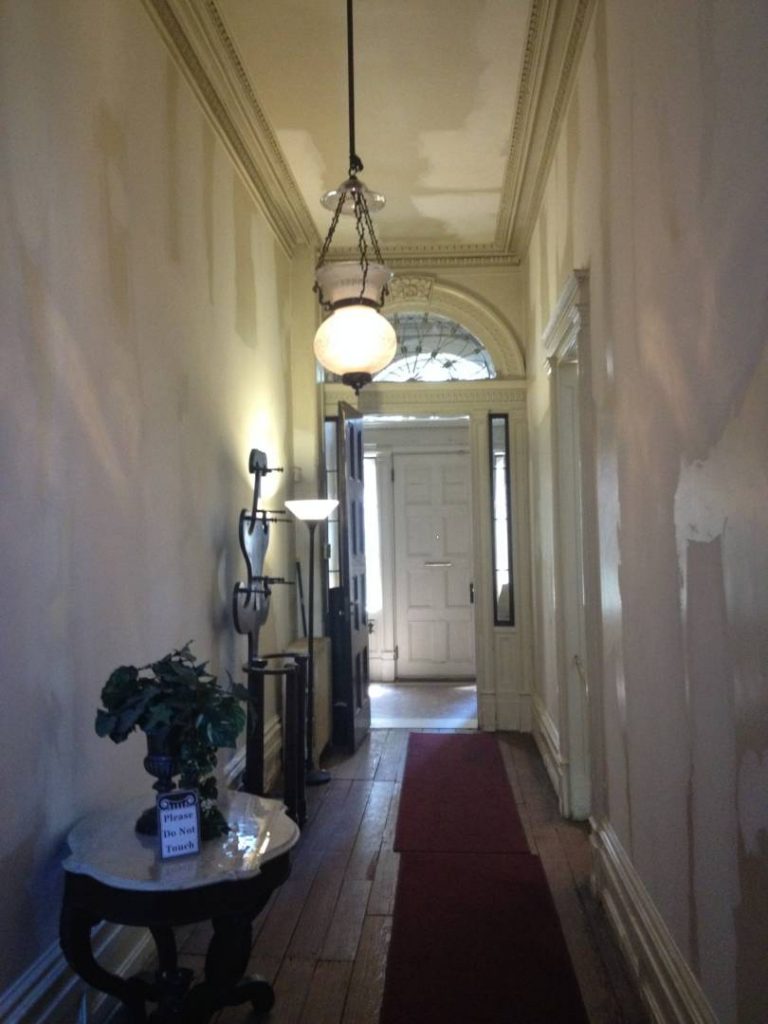 Secret New York: the Merchant’s House, the corridor at the first floor