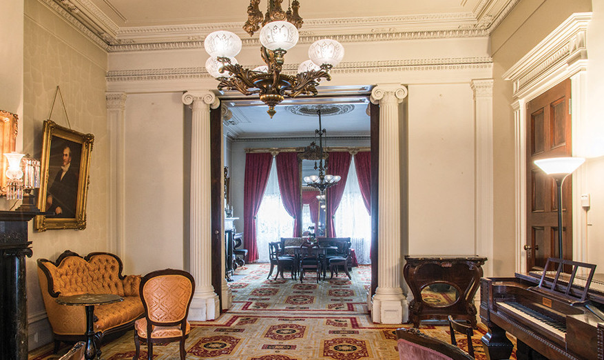 Secret New York: the state rooms at the second floor of the Merchant’s House