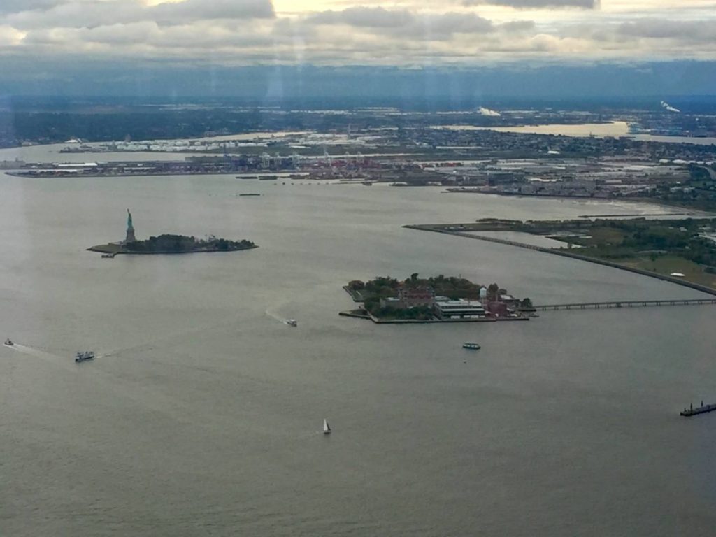 One World Observatory, view of Lady Liberty