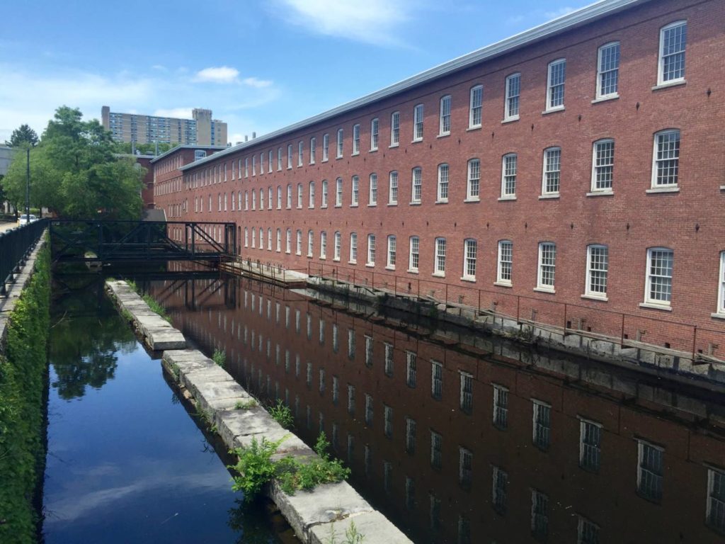 Discover Lowell, ancient textile factories and channels