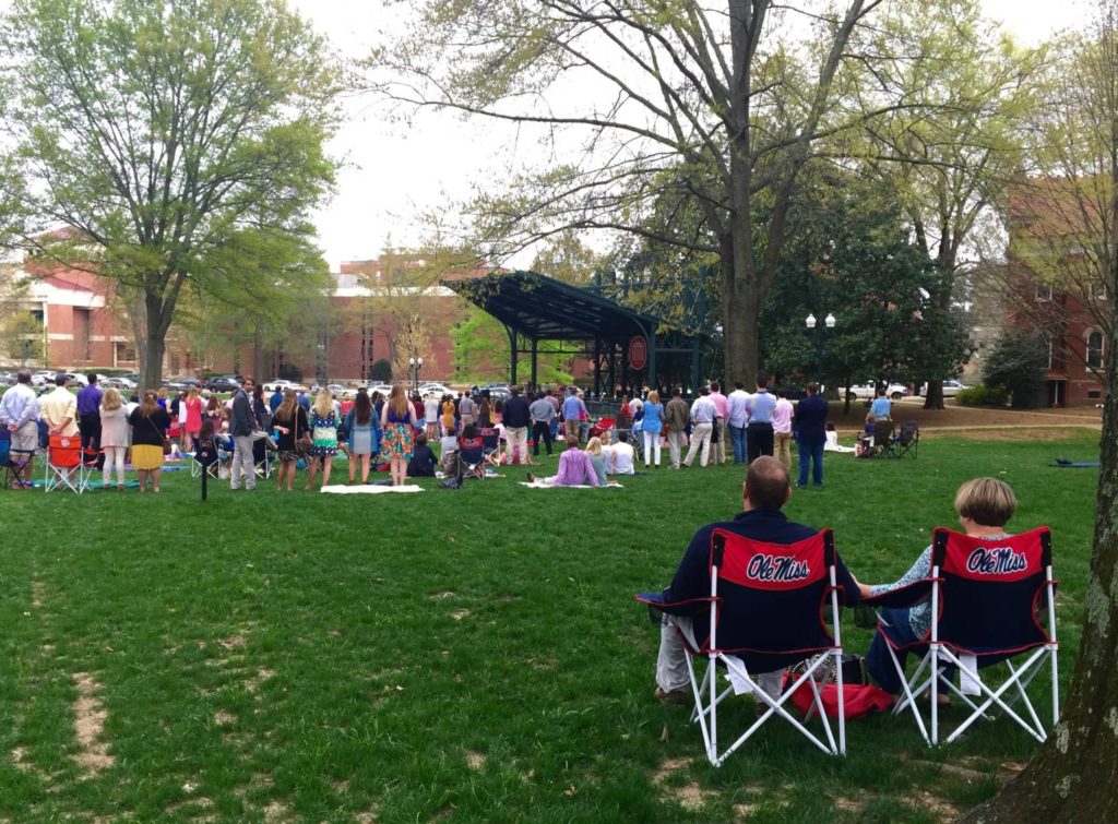 Discovering Oxford: Easter Mass at the Ole Miss