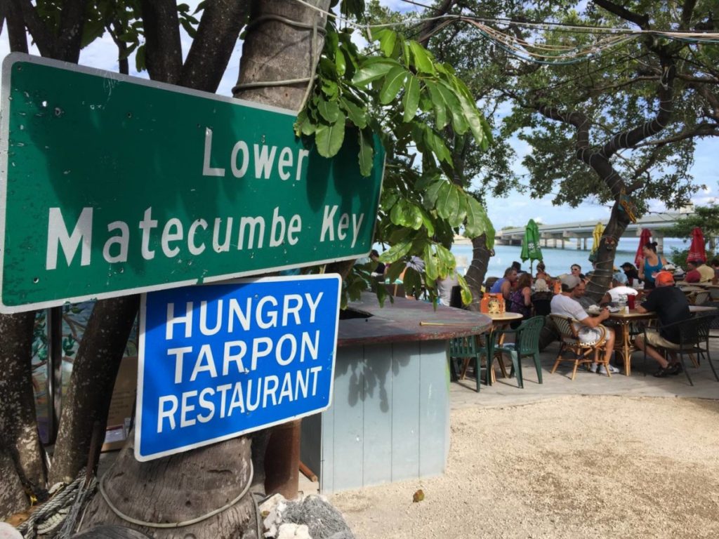 Lunch at the Hungry Tarpon Restaurant