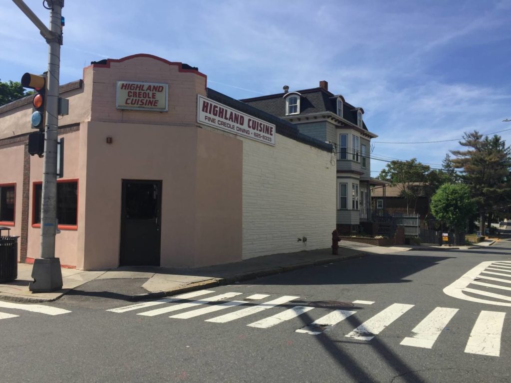 Somerville, walking along Highland Ave