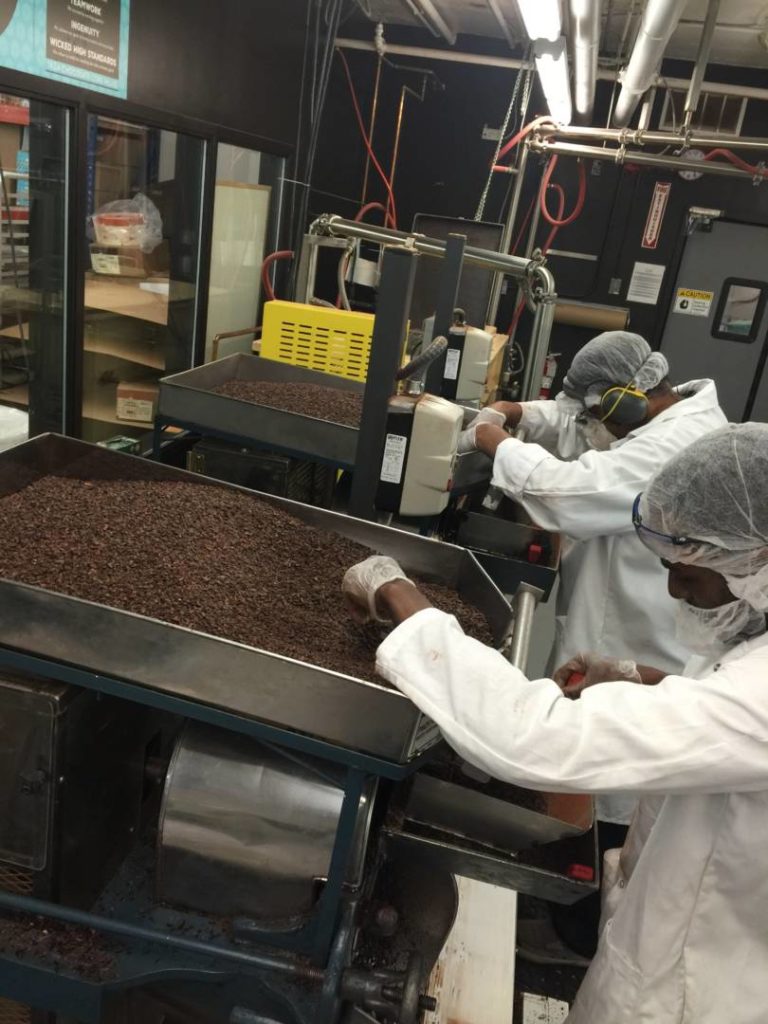 TAZA Chocolate Factory, production