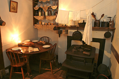 Tenement Museum, la cucina della famiglia Gumpertz