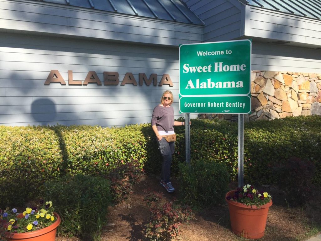 USA on the road: Welcome to Alabama