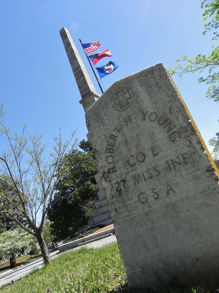 Oakland Cemetery, le tombe delle vittime della Guerra Civile