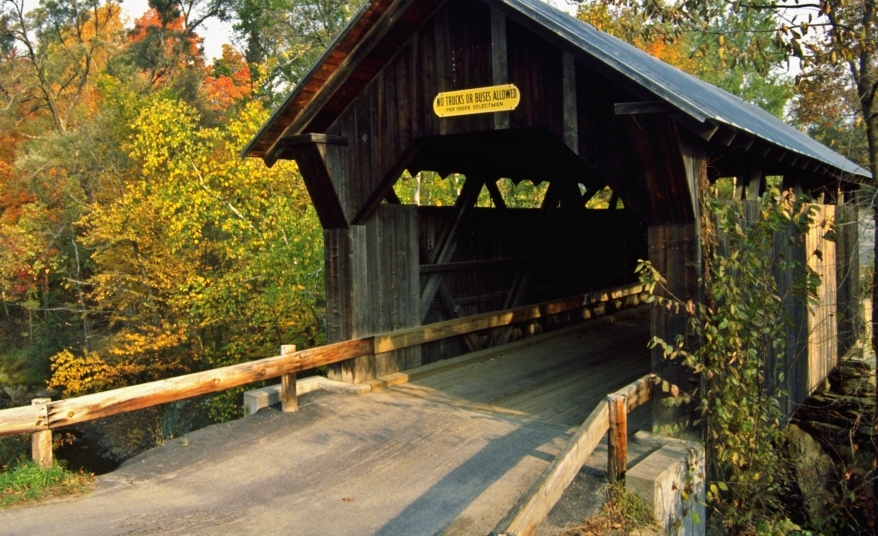 Vermont, Gold Brook Bridge