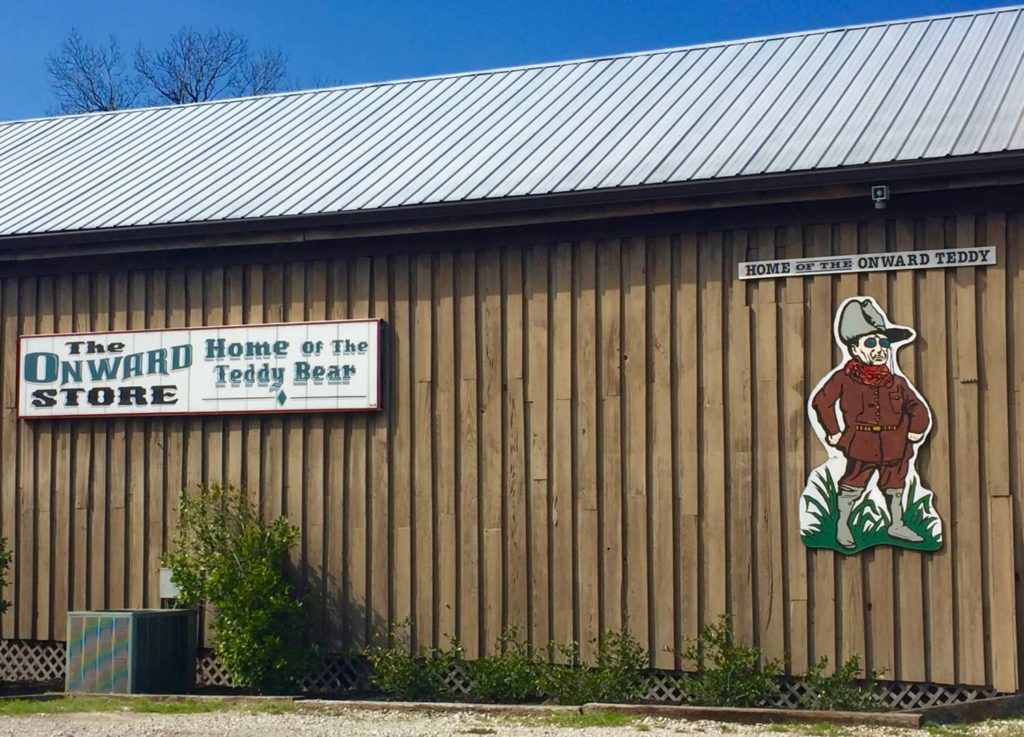 A journey to Mississippi: The Onward “Teddy Bear” Store