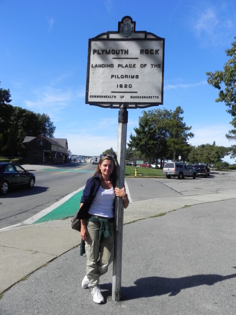Plymouth Rock, il cartello commemorativo