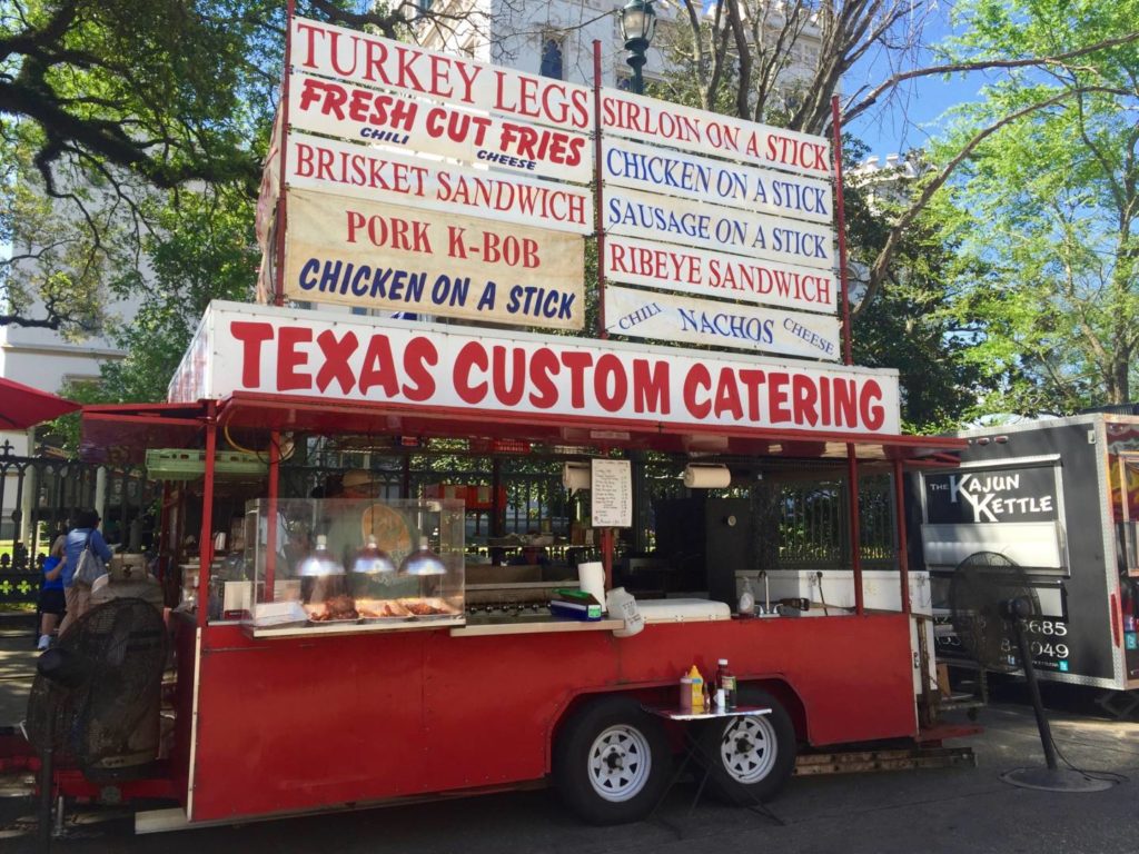 Visitare Baton Rouge: Food Truck durante l'Art and Music Festival 