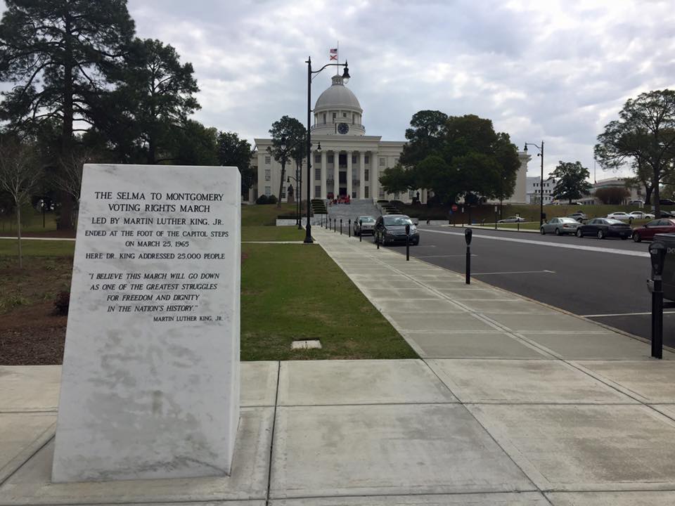 Viaggio in Alabama: l'Old state Capitol di Montgomery, dove terminò la marcia di Martin Luther King