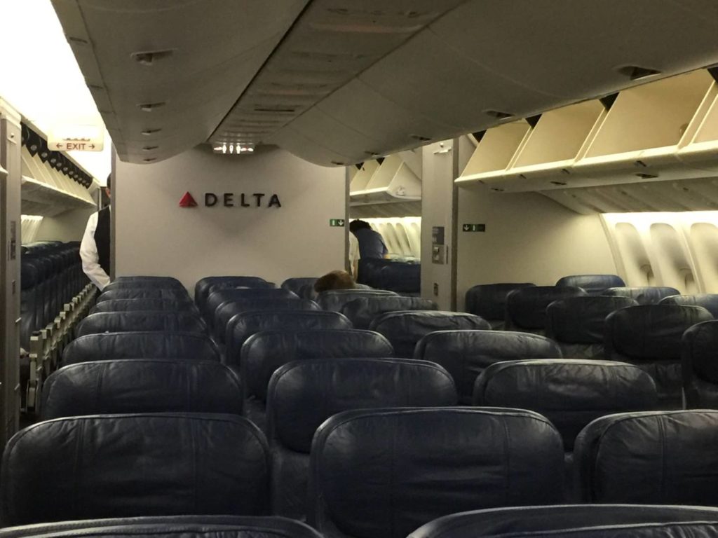 Fly with Delta Airlines, Comfort Plus cabin