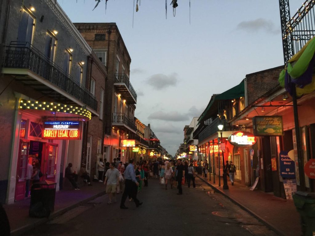 Scoprire New Orleans: serata in Bourbon Street