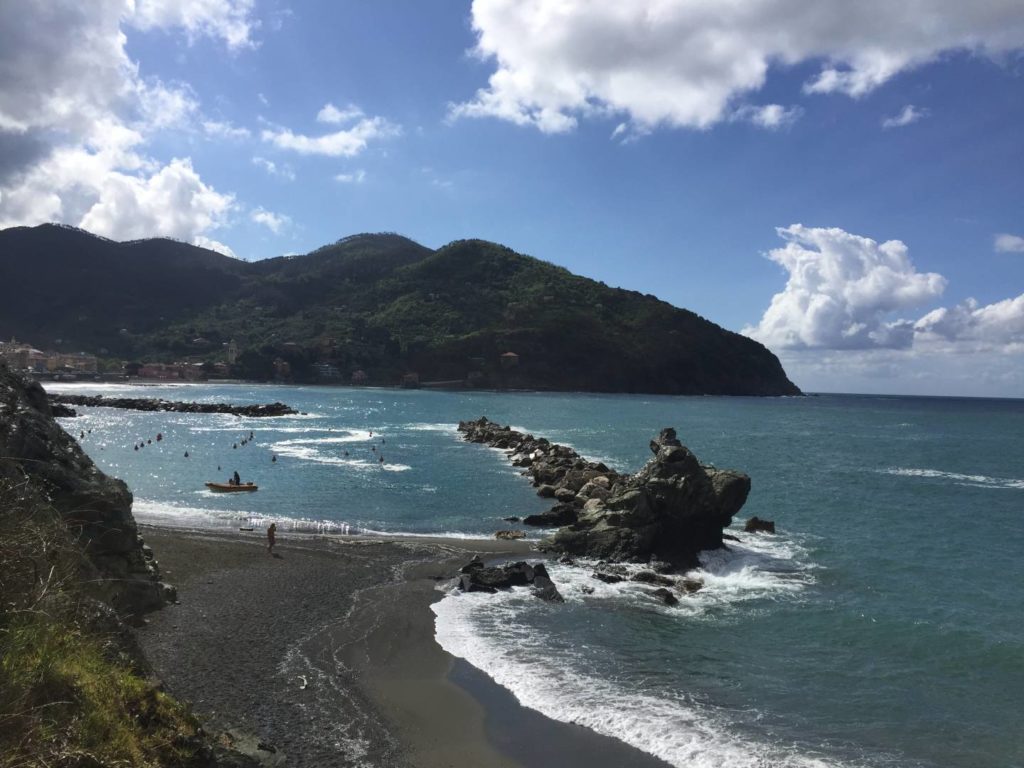 Scorci su Levanto dalla strada per Bonassola