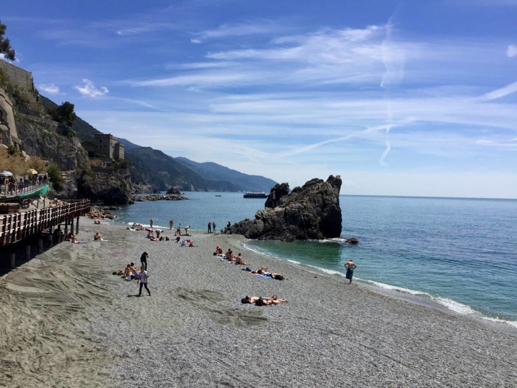 Weekend a Levanto: la spiaggia di Monterosso