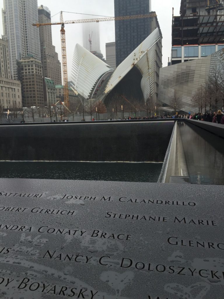 Visit the 9/11 Memorial Museum: the Memorial Plaza, the North Pool